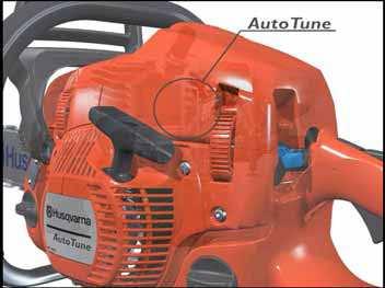 Auto Tune allgemein Husqvarna AutoTune regelt die Vergasereinstellung elektronisch und stellt so stets die optimale Motorleistung zur Verfügung. Für den Anwender macht sich dies z.b.