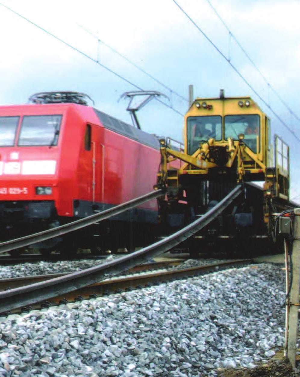 Modular und effizient Schienenwechsel in einem Zug Einer für alles: der Schienenwechselzug SWW alle Vorteile: unser Schienenwechselsystem Reduzierung von Sperrpausen