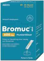 47% Bromuc akut 600 mg Hustenlöser 20 Sticks statt 9,50 1) 4,98 45% Midro Tee 48 g statt