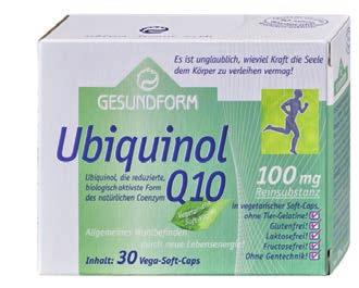 UBIQUINOL Q10 von GESUNDFORM.