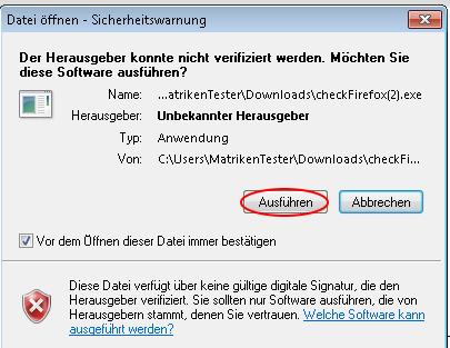 Beispiel unter Windows 7 und Firefox 31.