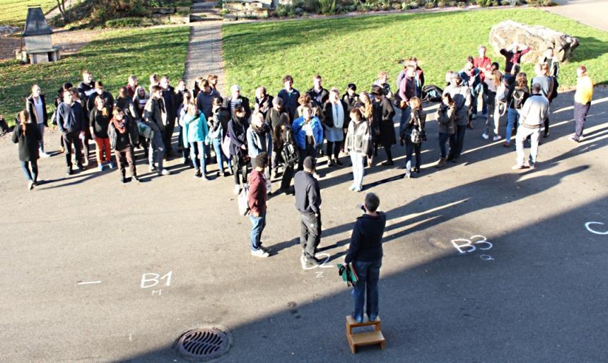 Aus der Weissen Woche 2015 Zufriedenheit der Teilnehmenden B1 Spannungsfelder in