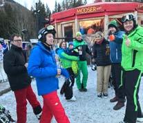 Bei herrlichem Sonnenschein verbrachten die Teilnehmer zwei wunderschöne Tage im Skigebiet von St. Anton am Arlberg.