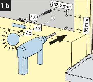 Praxismerkblatt 3848 Als Kleber für die Tragwinkel Eco-Fix G 3848 nur WDVS Pulverkleber 3550 oder WDVS Klebe- und Armierungsmörtel L 3500 einsetzen.