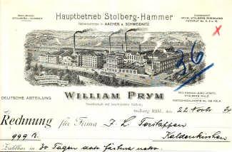 (E001) Los 0425 Spaichingen, 1909: J. Butsch Nachf., Zigarrenfabrik Gegründet 1872.