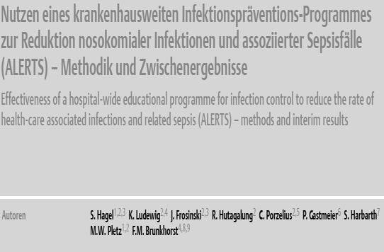 Universitätsklinikum Jena, 2011-2012, 12 Fachabteilungen, 809 Betten 5,3 % nosokomiale Infektionen nach CDC 8,4 % einschließlich klinischer Diagnosen Folie 7 7 Pronovost-Studie: Sepsis: Dramatische