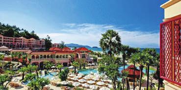 Centara Grand Beach Resort Phuket Spa Deluxe Ocean Facing KARON BEACH LAGE: Direkt am Karon Strand. Geschäfte und Restaurants in wenigen Minuten erreichbar. Fahrtzeit zum Flughafen: ca. 60 Minuten.