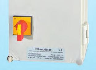 Das HOMA HSK-Steuerungsprogramm umfasst eine Vielzahl von Varianten für Pumpen mit Motoren bis 22 kw Leistung.