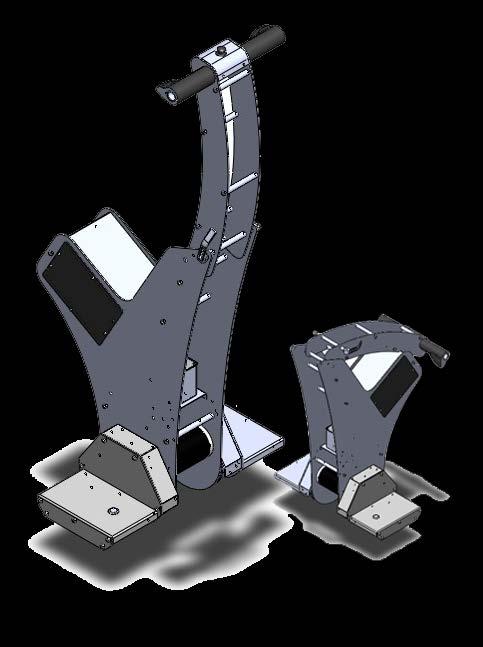 Mechanik Bei der mechanischen Konstruktion sind einige wichtige Richtlinien zu beachten: Der Roller soll möglichst stabil, gleichzeitig aber auch möglichst leicht konstruiert werden Der Scooter soll