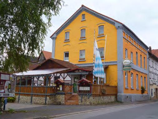 Gaststätte Diemelstube - Alter Steinweg Das massive, 2-geschossige befindet sich am südlichen Ortseingang, gegenüber der alten Mühle.