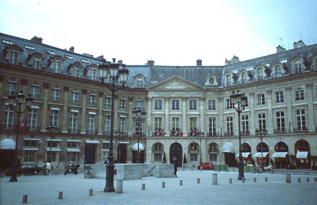 Place Vendome, ehemals Place Louis- le- Grand,