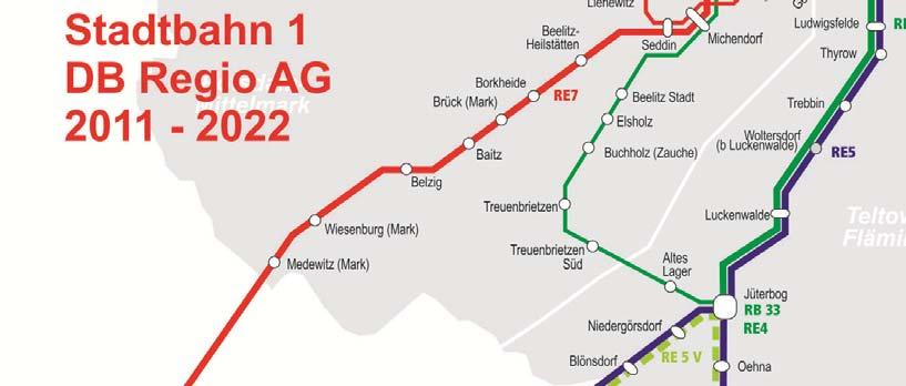 Vergabe Netz Mitteldeutsche S-Bahn 2 RB51 ST Falkenberg (Elster) Annaburg Lutherstadt Wittenberg Einzelleistungen