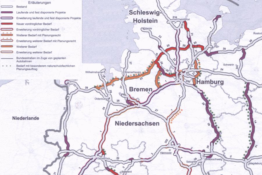 Plädoyer für eine Neukonzeption der Neubaustrecke Hannover - Hamburg / Bremen Seite 20 4. Anhang 4.