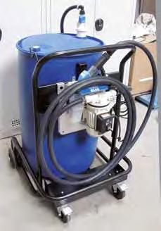 Cematic Blue Pumpensysteme [PG4] Kompakte Systeme zum Tanken von AdBlue hochwertive Membranpumpe aus Kunststoff, Förder leistung ca. 30 l/min.