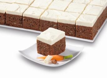 Devil's Chocolate Cube Artikel-Nummer: 65873 2000 g / Stück, in 15 Portionen vorgeschnitten Ein teuflisch leckerer Rührkuchen mit Zartbitter-Schokolade und Haselnüssen, durchgezogen und getoppt von