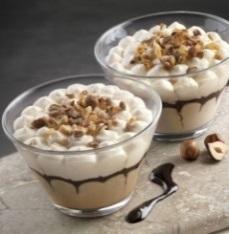 D e s s e r t Mousse Chantilly e Caffe Artikel-Nummer: 61233 80 g / Stück Eis mit Vanillegeschmack,