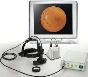 09 SEKTION [ 061 ] HEINE Video OMEGA 2C Binokulares Indirektes Video- Ophthalmoskop Das einzige binokulare indirekte Video-Ophthalmoskop, das von Grund auf für Video- Anwendungen entwickelt wurde.