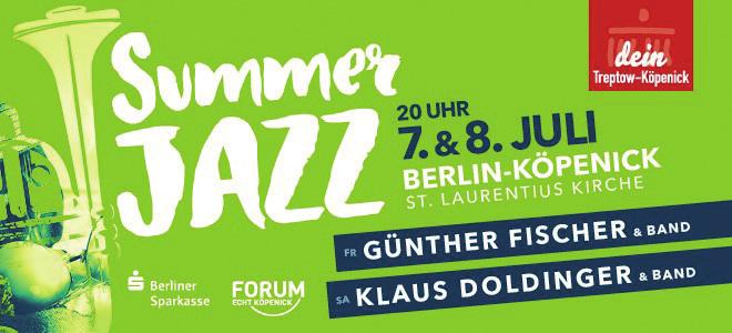 Als Verein veranstaltet er seit 2003 jährlich im Sommer das Open-Air-Festival Jazz an der Lohmühle, das in diesem Jahr auf der Open-Air-Bühne im Garten von NoVilla in Berlin-Schöneweide stattfindet.