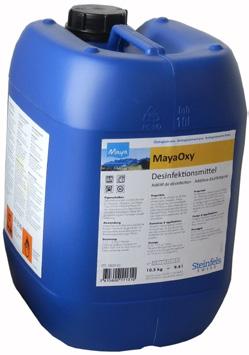 251401 Container 594 kg / 579 l MayaOxy Garantiertes Desinfektionsmittel und Bleichzusatz zu Geschirrwaschmittel, hervorragend geeignet für besonders hartnäckige Verschmutzungen