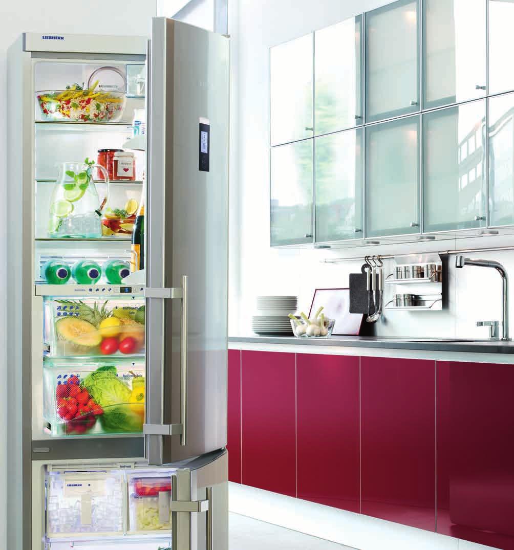 Kühl-Gefrier-Kobinationen und Kühlschränke it BioFresh D ie BioFresh-Kobinationen it ihren drei Kliazonen wie auch die BioFresh- Kühlschränke bieten viel Platz für das große Frischevergnügen.