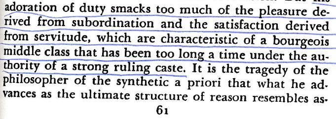 Reichenbachs soziologische Erklärung für die Lücke in Kants Auffassung Der kategorische Imperativ ist