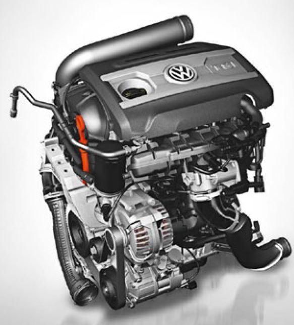 Einleitung Versuchsmotor 1,4 l TSI von Volkswagen: Ottomotor Direkteinspritzung 4 Zylinder Reihe