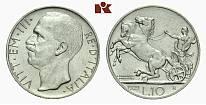 20 Lire 1928 R, Rom. K./M. 70. Sehr schön 237 Victor Emanuel III., 1900-1946.