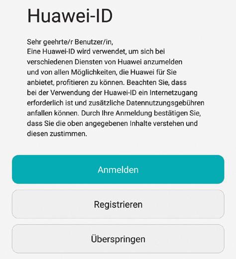 Schritt 7 Wählen Sie aus, ob Sie Ihre Apps und Daten aus einer Sicherungskopie oder Ihr Huawei P10 als neues Gerät einrichten möchten.