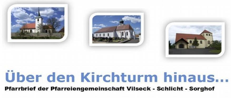 25.03.2018 15.04.2018 Liebe Angehörige der Pfarreiengemeinschaft Vilseck Schlicht Sorghof! Mit die sem P f arrbrief erhalt en S ie auch die Gottesdienstordnung für die Feier der Heiligen Woche.