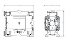 8 GRADE NT = NBR+PTFE S = EDELSTAHL P = PP FOOD SS 316 Die Kurven und Leistungswerte beziehen sich auf Pumpen mit getauchter Saugleitung