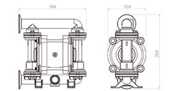 35 ELEKTROPOLIERT HT = HYTREL+PTFE S = EDELSTAHL S = EDELST.