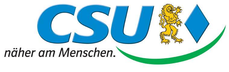 Antragsmappe zum Bezirksparteitag der CSU Nürnberg-Fürth-Schwabach am