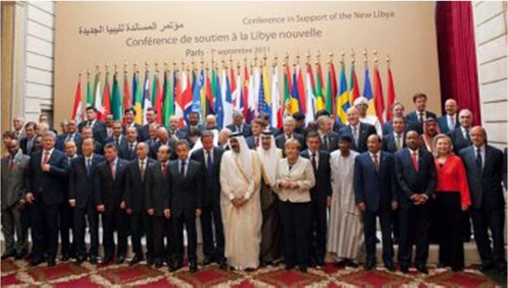 Beispiel: Milliardenhilfe für Libyen rollt an o Nach dem Sturz von Muammar al-ghadhafi greift die Staatengemeinschaft dem Nationalen Übergangsrat in