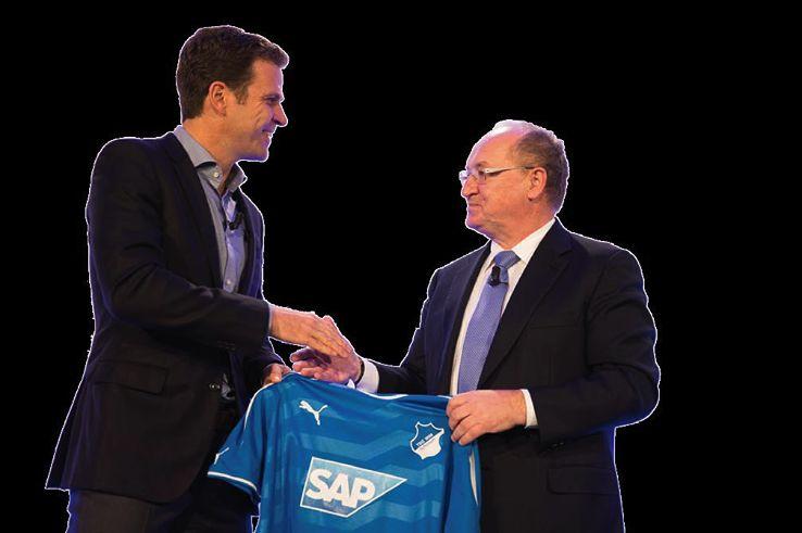 com Der Fußballklub von SAP-Mitgründer und Sponsor Dietmar Hopp läuft ab sofort unter SAP-Logo auf und versucht, mit Business Intelligence durch Hana die eigene Taktik zu schärfen.
