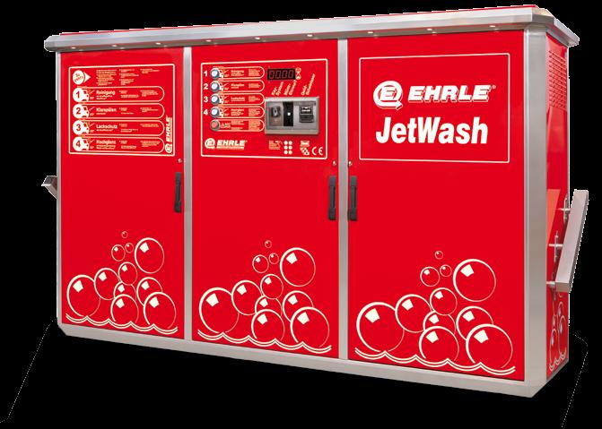JetWash / JetWash Plus JetWash SB-Waschanlagen mit MicroPulverdosierung für 1-2 Waschplätze sind für den Einstieg ins professionelle Autowaschgeschäft bestens geeignet.