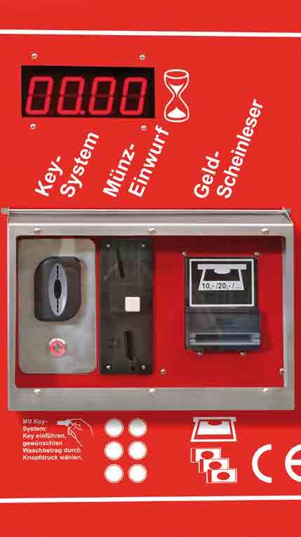 Kunden Zahlungssysteme KundenzahlungsSysteme EHRLE bietet variable Zahlungssysteme für alle Waschkunden: Bargeld - Jetons - CarWash KundenKey Keyleser Mit dem CarWashKey können Sie Ihren treuen