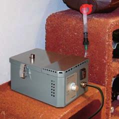 Dank seines Konzeptes erzeugt das Klimagerät WineMaster im Keller einen andauernden Kondensierungs-Verdampfungskreislauf.