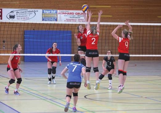 Die Mannschaft des SSC Freisen setzt sich 2016/17 im Großen und Ganzen aus den Spielerinnen des Vorjahres zusammen.