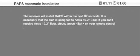 Basic Operation What is RAPS? Currently, the satellites Astra 19.2 and 23.5, Eutelsat Hot Bird 13 East, Eurobird 9 and Turksat 42 offer a four-digit number of digital TV and radio channels.