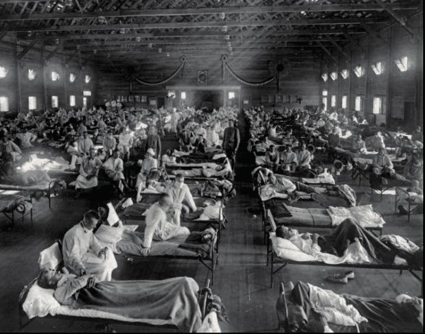 Präantibiotische Ära Spanische Grippe 1918/19 500 Mio.