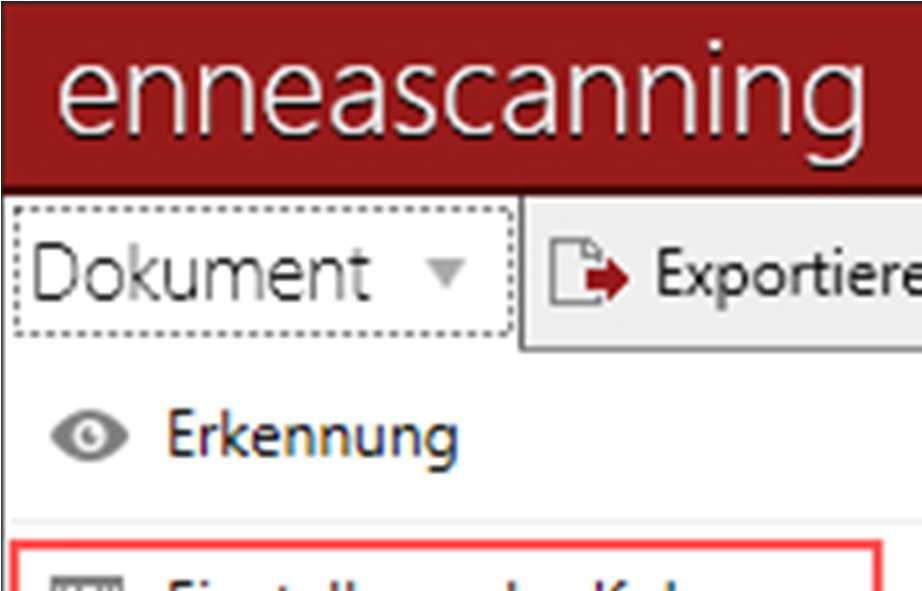 enneascanning - Führungsfaden: in SORBA exportieren Seite 2 von 8 1.
