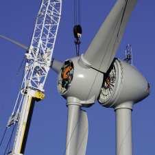 die Investition in eine Wind kraft anlage auch Gewinn