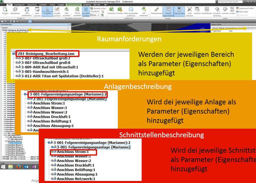 Detailgrad - Hier ist BIM weiter als MFG In den BIM