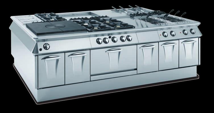 Materialien und der Hochwertigkeit aller verwendeten Materialien sind die Großküchengeräte der Serie Pro900 eine Investition,