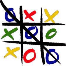 Spielesammlung Tic-Tac-Toe Diese Konzentrationsübung wird zu zweit gespielt. Es wird ein drei mal drei Felder grosses Kästchen gezeichnet. Nun wird gegeneinander angetreten.