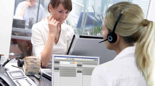 So wird Telefonieren zum Genuss! TK-Suite ES Diese Software erleichtert Ihren Büroalltag und bietet computerunterstützte Telefonie.