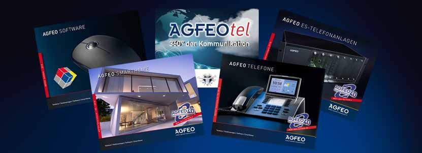 AGFEO Katalogwelten K atalogwelten AGFEO bietet Ihnen ein umfangreiches Angebot an Katalogen.