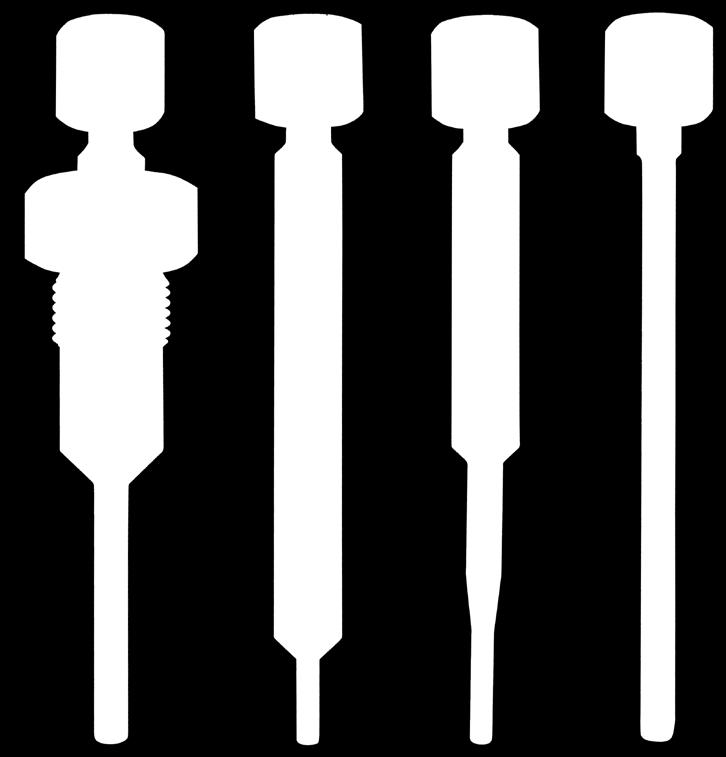 DER ELEKTRISCHEN VERBINDUNG ELEKTRISCHER ANSCHLUSS MIT 2-POLIGEM RUNDSTECKVERBINDER M12x1 BESCHREIBUNG Das Widerstandsthermometer TP52 ist in kompakter Bauform und mit einem federndgelagerten