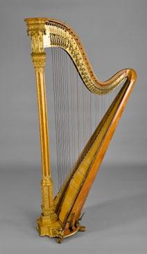 Er ist nur als Erfinder von Harfenlauten ( Dital-harps ) bekannt geworden. Solche befinden sich in der Crosby-Brown- Collection (Metrop. Museum of Art in New York) Nr. 1076, in W.