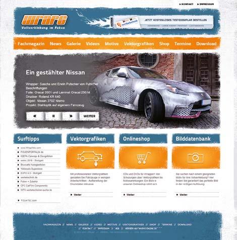PRINT - INTERNET - TABLET - - WEB MARKETING - APP Web Marketing Printkampagnen begleiten! Werben Sie auch auf wraps-online.de.
